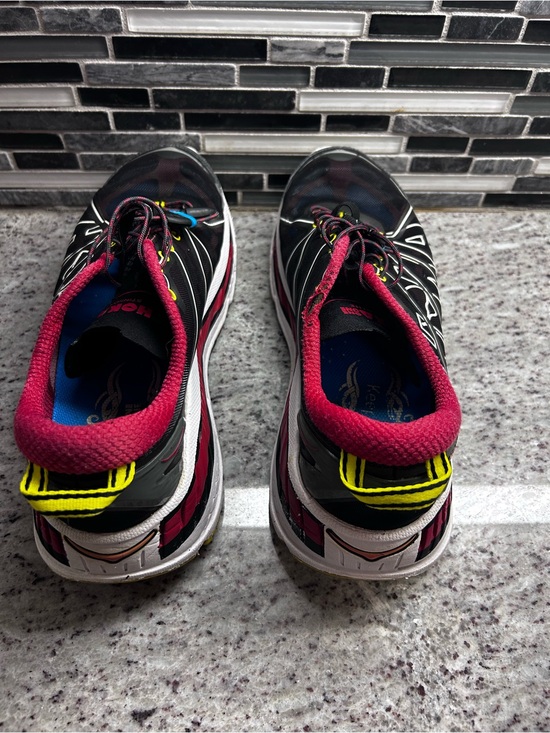 Hoka One One Mens Stinson Lite Black/Red Trail Running Shoes size 10 main image 11